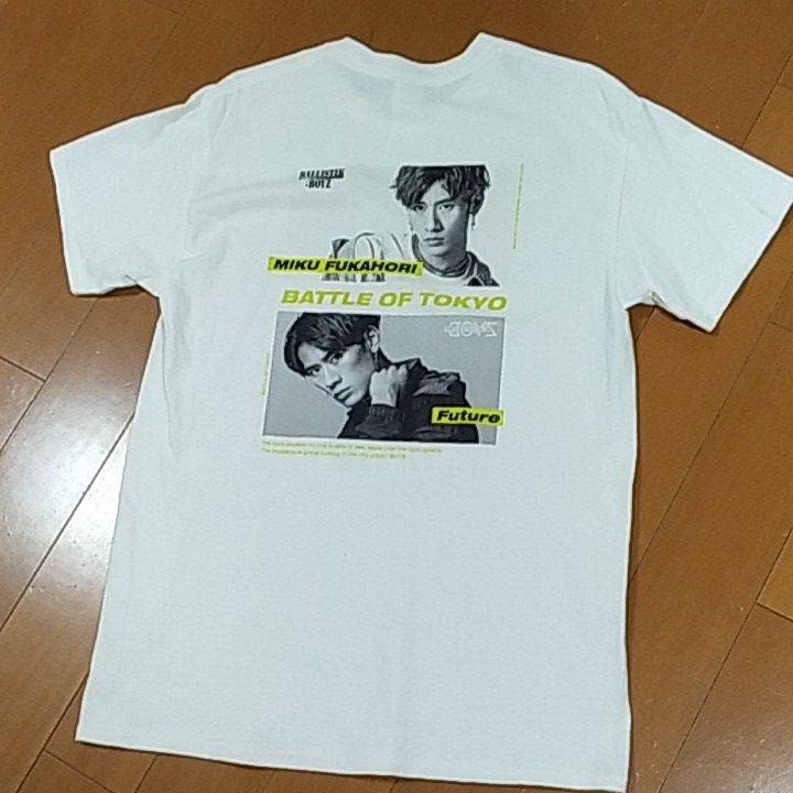 Amazon.co.jp: BALLISTIK BOYZ 深堀未来 フォトTシャツ BOT BBZ ツアT